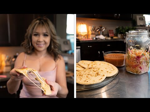 HOW I MAKE PUPUSAS DE CHICHARRÓN, CURTIDO Y SALSA