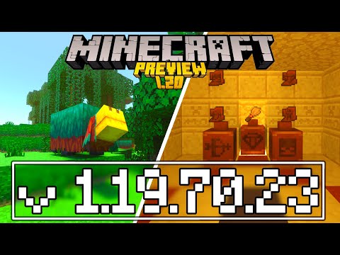 Minecraft PREVIEW 1.19.70.23 - Przegląd! Co Nowego? Sniffer! Archeologia!