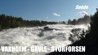 preview picture of video 'LA SUEDE en quelques jours: Vaxholm Gävle Storforsen Örnsköldsvik'