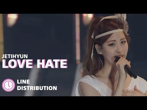 JeTiHyun of Girls' Generation (제티현 소녀시대) - Oppa Nappa (오빠나빠) (Line Distribution)