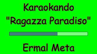 Karaoke Italiano - Ragazza Paradiso - Ermal Meta ( Testo )