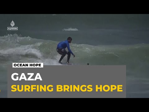 Riding the waves through Gaza’s hardships: Surfers find freedom amid conflict