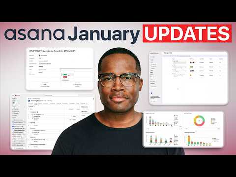 What’s New in Asana (Jan 2026): RBAC, AI Studio Updates, and Goals Custom Fields