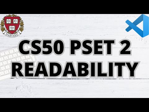 CS50 READABILITY | PROBLEM SET 2 | SOLUTION