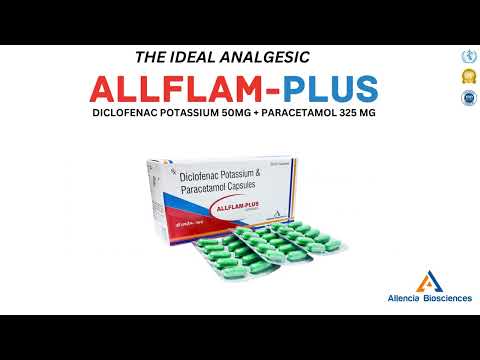 Diclofenac potassium and paracetamol caspules, 550mg