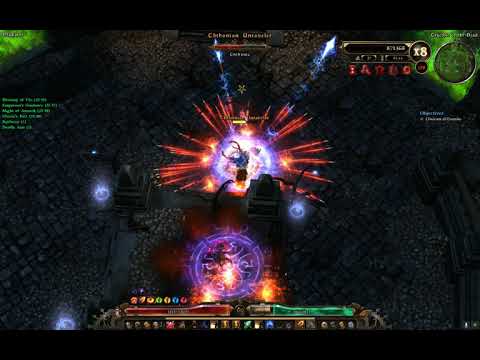 [Grim Dawn 1.1.4.2] 151-170 Crucible, Max WPS Desolator - Ranged Fire Strike Purifier