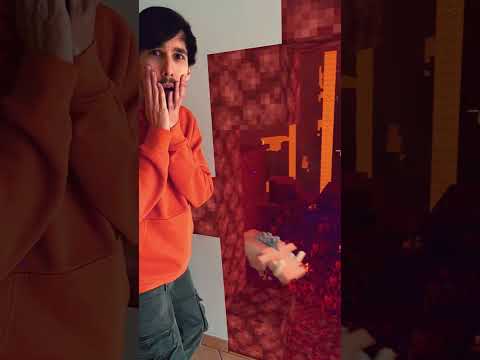 MINECRAFT NETHER PORTAL REAL LIFE