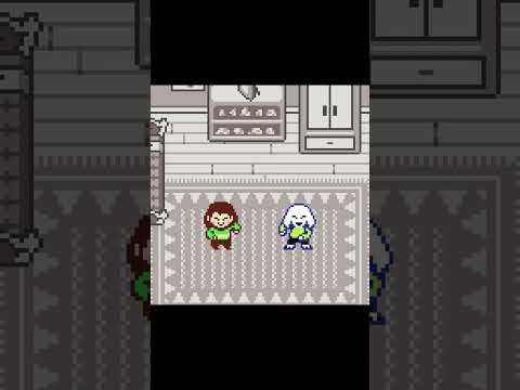 The Chara and Asriel's Ol' Jitterbug (short) #pixelartanimation #animation #deltarune #pixelart