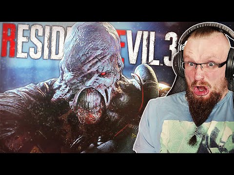 NEMESIS IS TERRIFYING! (scared) - Resident Evil 3 Remake Demo