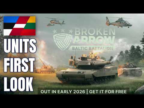 Baltic Battalion - DLC Announced - First Look at some New Units // Broken Arrow News 4k