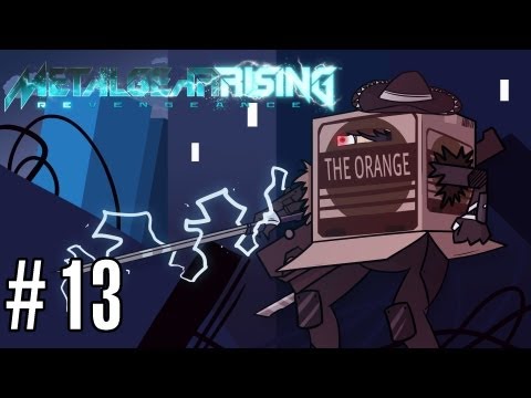 The Metal Gears Rise - Metal Gear Rising: Revengeance Hard Difficulty Gameplay / Walkthrough Part 13 - To the Sewers!