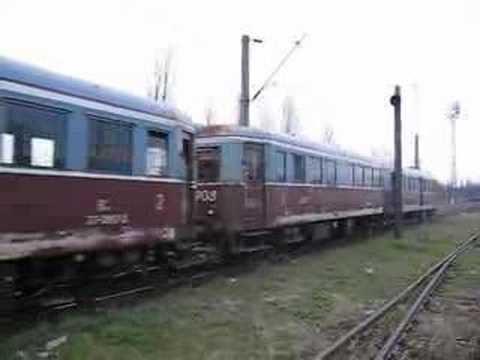 O garnitura cu 4 automotoare Malaxa seria 77