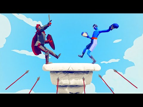 BOXER & 25 SPEAR THROWER vs EVERY UNIT | TABS - Totally Accurate Battle Simulator