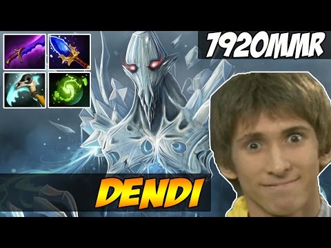 Dendi 7920 MMR Plays Ancient Apparition vol 2 -Dota 2