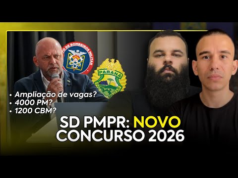 NOVO CONCURSO SOLDADO POLÍCIA MILITAR DO PARANÁ EM 2026 | O QUE FAZER?