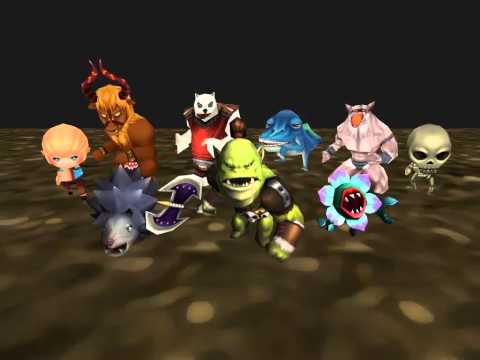 Monster Pack, 3D Character Models in Unity Asset Store #2