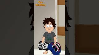 O SUSTO DE HALLOWEEN - TUTU E TUTUZINHO #animação #shorts