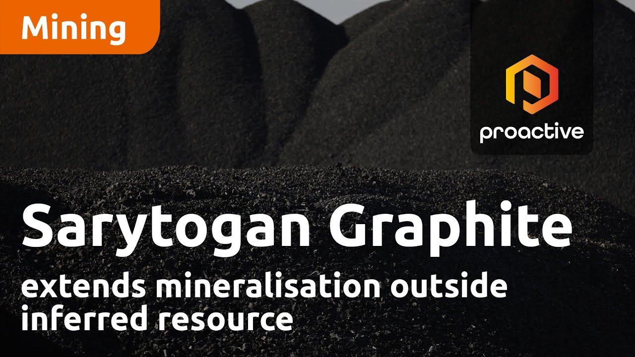 Sarytogan Graphite  extends mineralisation outside inferred resource