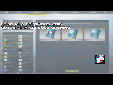 MLG Columbus 2016 Autograph Capsule Opening