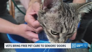 Shelter covers house call vet costs so seniors can keep their best friends