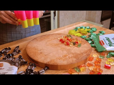 Neverjetni triki: Sladoled z gumijastimi medvedki