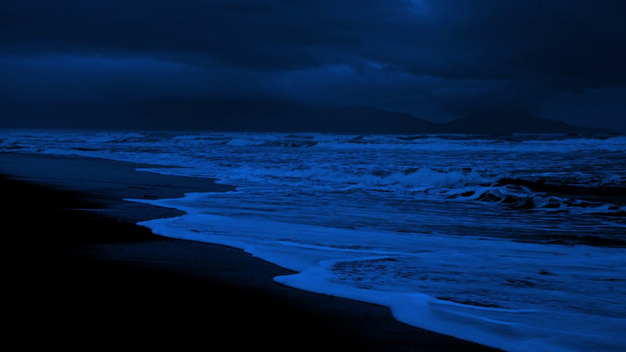 Ocean Waves for Deep Sleeping 10 Hours | White Noise for Deep Relaxation & Stress Relief