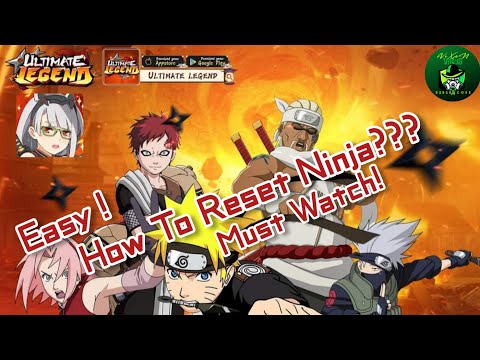 Ultimate Legend: Six Path How To Reset Ninja?? Must Watch! Best Naruto Idle Legend Mobile Game