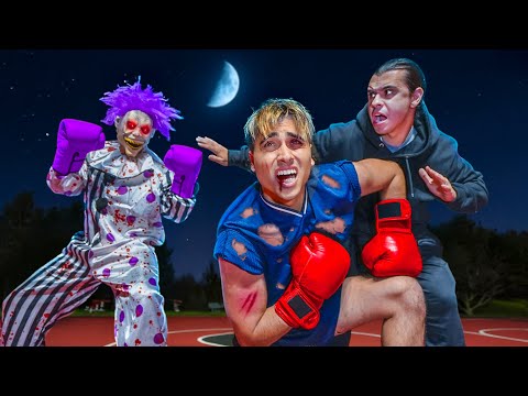 EVIL CLOWN Challenged Us To A Boxing Match!