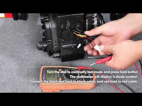 Part of a video titled Check the buzzer wire with multimeter - Model EPT20PPD - YouTube