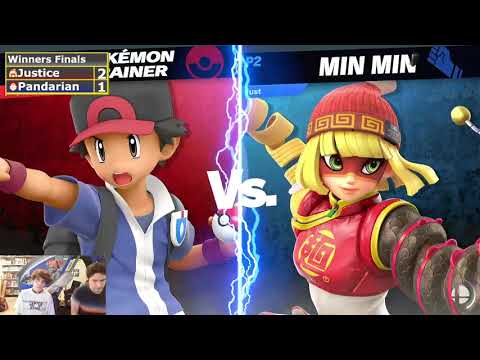 RER 1 Winners Finals - Justice (Min Min) VS Pandarian (Pokemon Trainer)