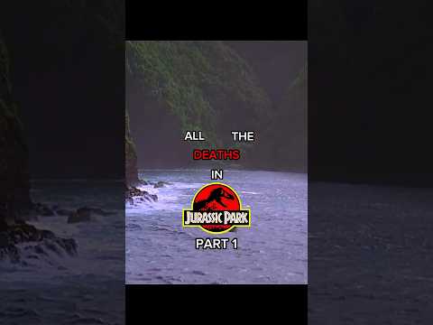 All Deaths in Jurassic part 1 || #jurassicworld #jurassicpark