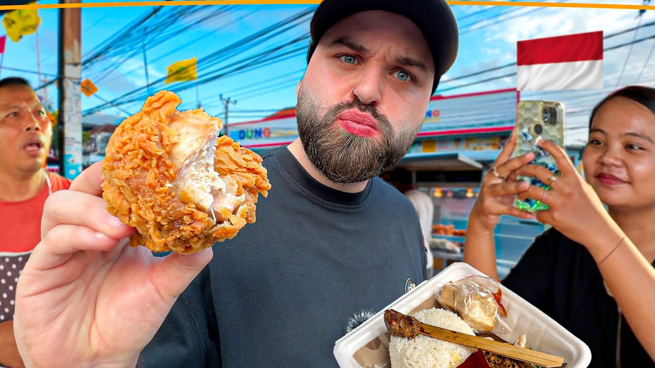 COMIDAS DE RUA DA INDONÉSIA (BALI): MUITO DIFERENTE!