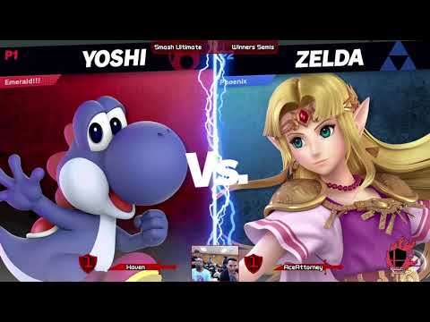 The Esteemed Fall 2019 #3 - Haven (Yoshi) vs AceAttorney (Zelda) - WR6