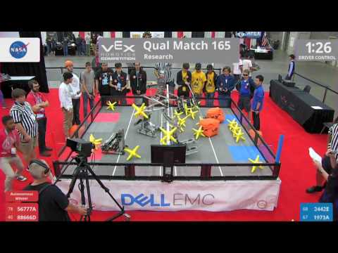 2017 VRC Res Q165 - 56777A 88666D vs 2442E 1973A - 33 to 12