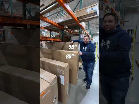 🔥Hundred Inch TV | 98” Samsung 4K QLED