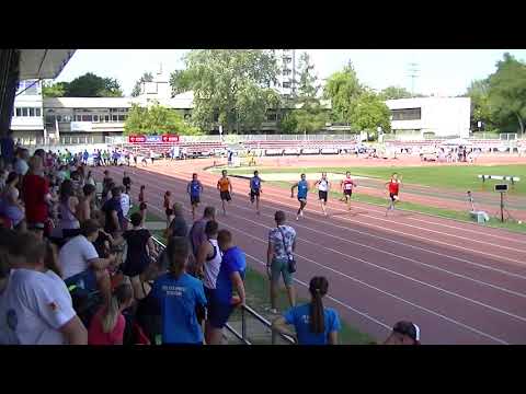 Bieg na 100m M - SERIA 1 - Małopolski Mityng Lekkoatletyczny -  I Ty możesz zostać Mistrzem