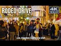 Beverly Hills Rodeo Drive Christmas 2025 4K Walking Tour