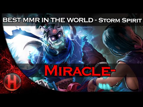 Miracle- 8062 MMR TOP 1 Stom Spirit Gameplay Dota 2