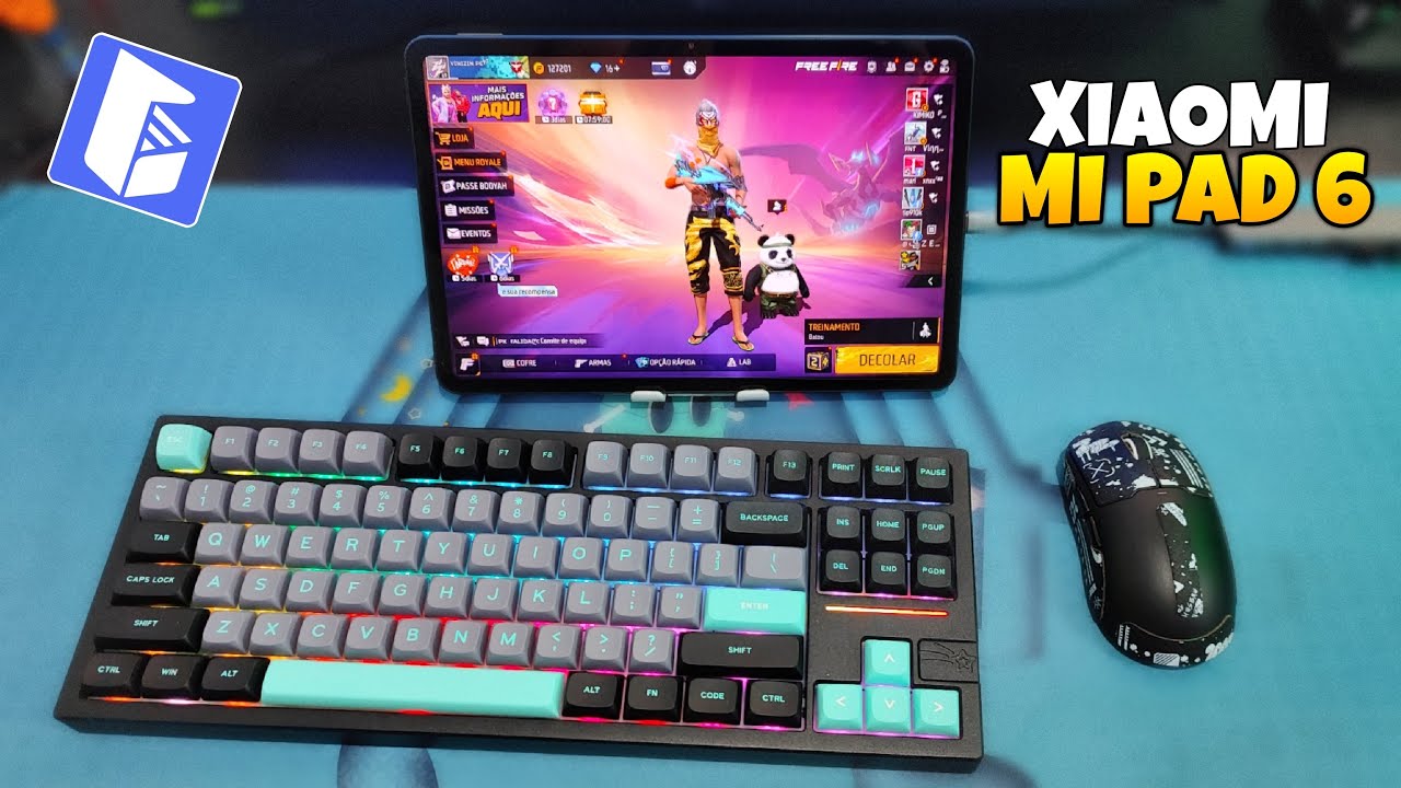 COMPREI UM TABLET NA SHOPEE PRO SETUP MOBILADOR !!! Xiaomi Mi Pad 6
