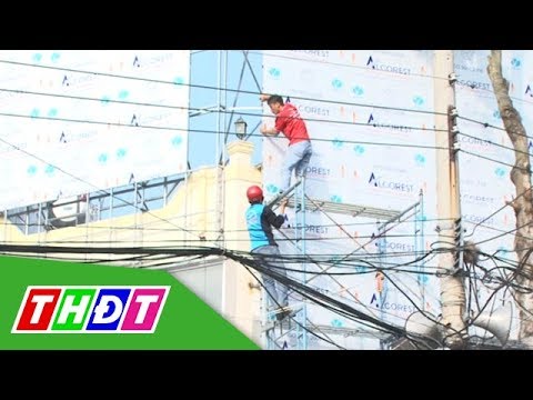 Đảm bảo an toàn điện cao áp khi xây dựng nhà ở | Điện và cuộc sống | THDT