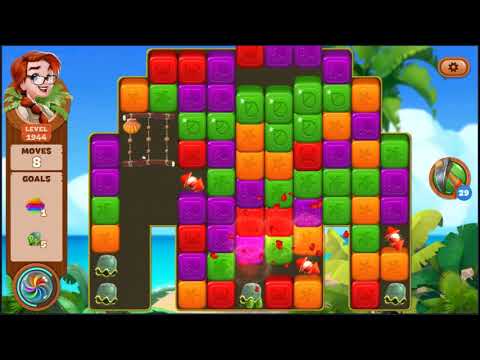 Lost Island Blast Adventure Level 1944 - NO BOOSTERS 🏝️ | SKILLGAMING ✔️