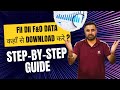 Where To Find FII DII F O DATA How To DOWNLOAD FII DII F O Data Full Step By Step Guide