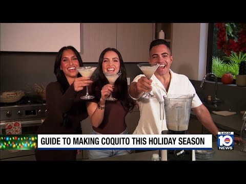 Local 10 Boricuas teach you how to make a simple coquito