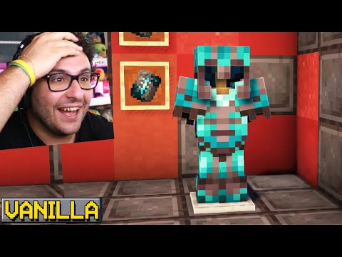 HO TROVATO IL SILENCE ARMOR TRIM *NON CI CREDO RARISSIMO* nella mia VANILLA - MINECRAFT 51