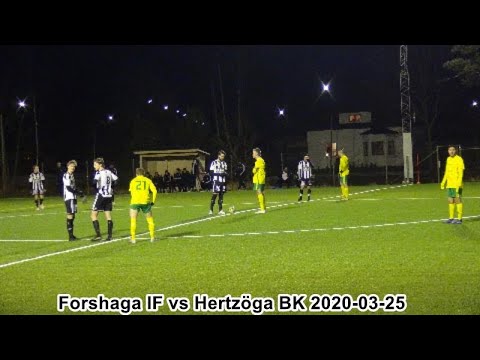 Forshaga IF vs Hertzöga BK 2020 03 25