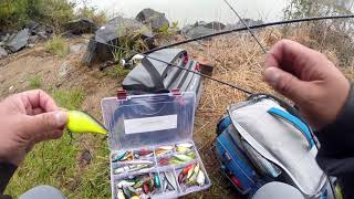 preview picture of video 'Missed Bass Opportunities while Fishing at the Catawba River!'