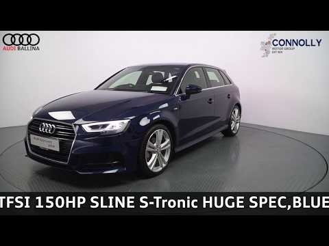 CMG AUDI BALLINA 182D5351 AUDI A3 SB 1 5TFSI 150HP SLINE S Tronic HUGE SPEC,BLUE