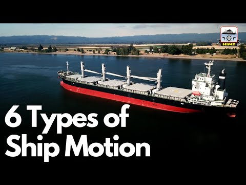 6 Types of Ship Motion | Animated Explaination
