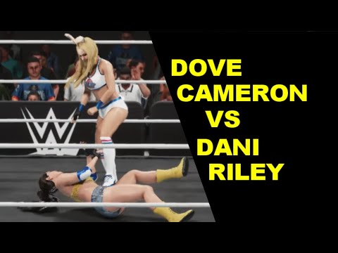 WWE 2K19 Dove Cameron vs Dani Riley - Knockout Match