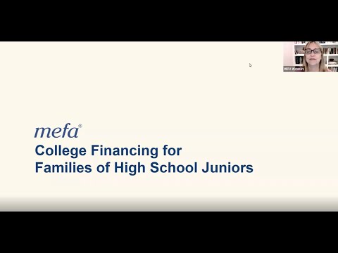 College Financing for Families of High School Juniors